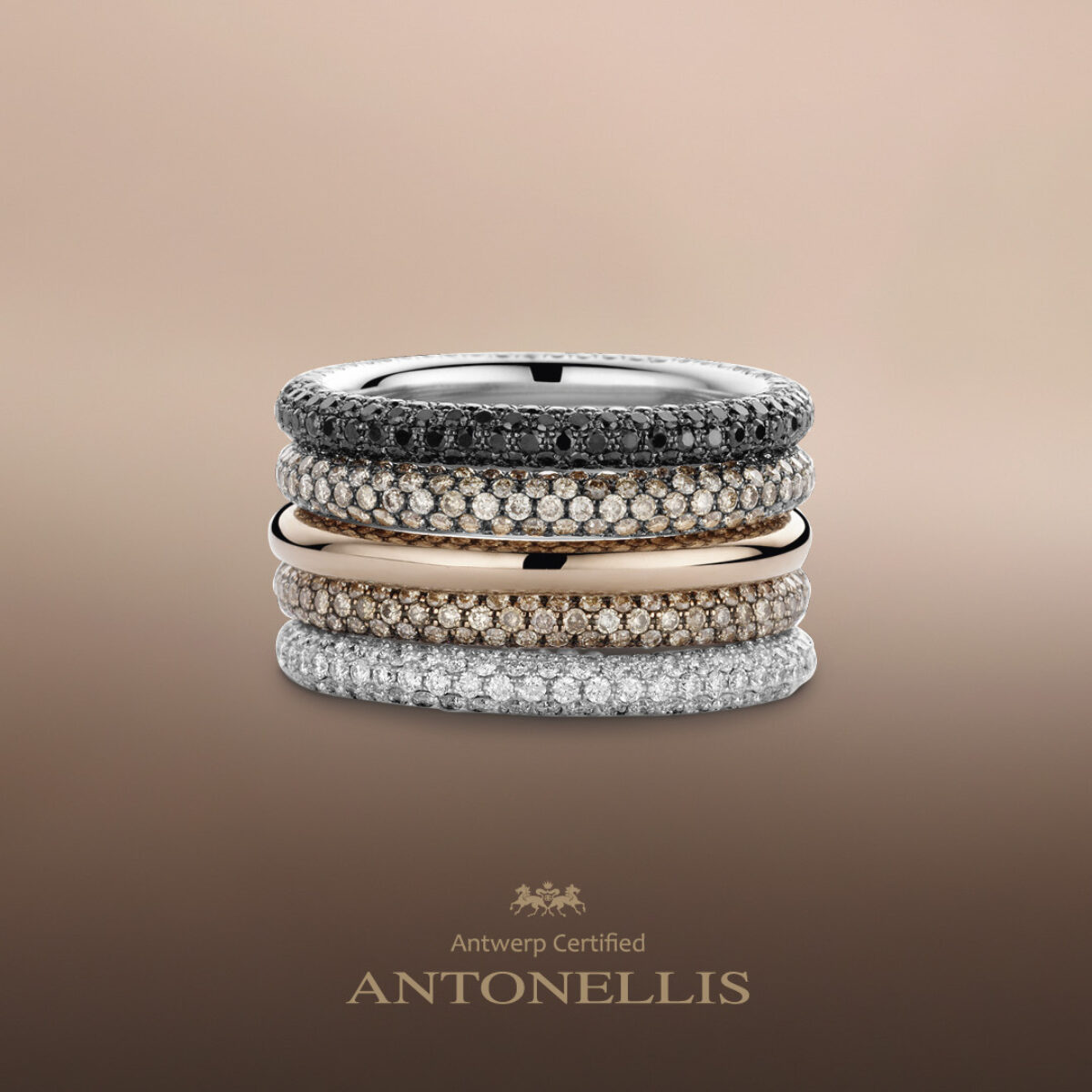 Juwelenmerk Antonellis Jewelry te verkrijgen bij juwelier Suzanne Adams in Hasselt